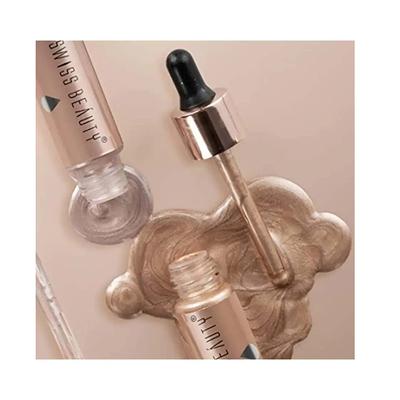 Swiss Beauty Drop & Glow Liquid Highlighter Illuminater - (Light Brown) 18 ml - Highlighters & Illuminators