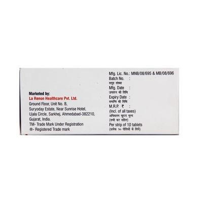Roslaren 20mg Tablet 10'S - High Cholesterol-Dys