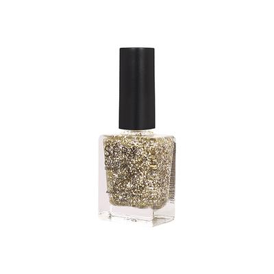 Sery Color Flirt Nail Paint Glitter, Gold Sheen, Gold Glitter 10 ml - Nail Polish