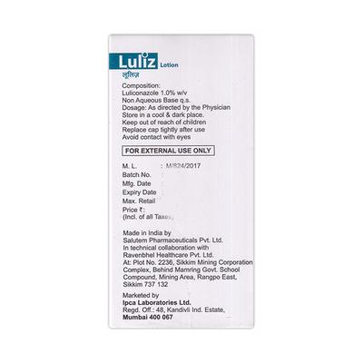 Luliz Lotion 30ml - Fungal Infections-Taa