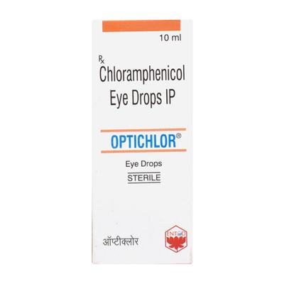 OPTICHLOR Eye Drops 10ml - Eye Infections-Eaa