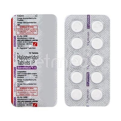 Serenace 1.5mg Tablet 10'S - Psychosis-Ans