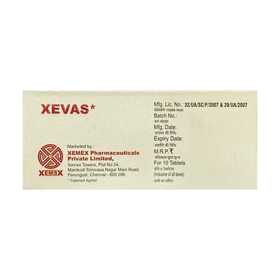XEVAS Tablet 10's - High Cholesterol-Dys