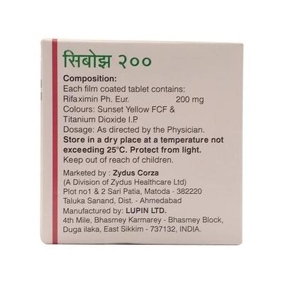 Ciboz 200mg Tablet 10'S - Bacterial Infections-OAB