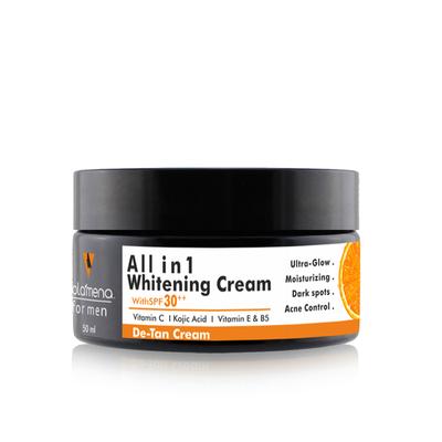 Men's All in 1 Whitening cream with SPF 30 ++ 50 ml - Lotions & Creams