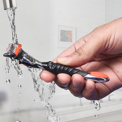 Hajamat Magnum Shaving Razor with American Blades (1 Razor Handle,1 Razor cover & 4 Blades) 1's - Razors & Cartridges