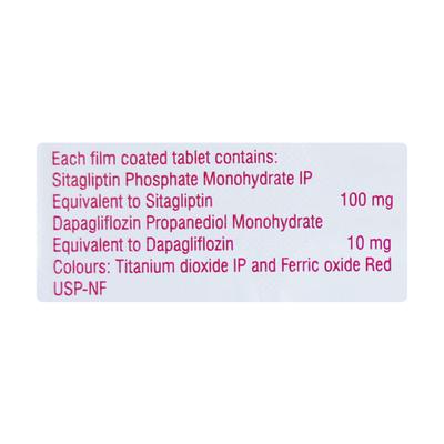 SITABITE D 100/10 Tablet 10's - Diabetes-Ant