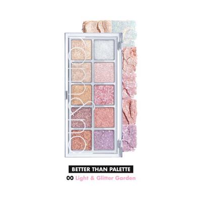 Rom&Nd Better Than Palette 00 Light & Glitter Garden 6 gm - Eye Shadow Palettes