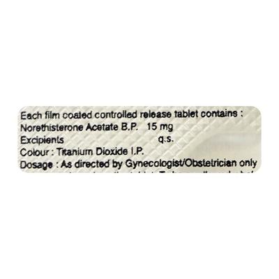 Regestrone CR 15mg Tablet 5'S - Hormonal Therapy-Oes