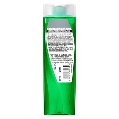 Sunsilk Green Tea And White Lily Freshness Hair Shampoo 370 ml - Shampoos