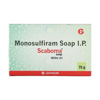 Scaboma Soap 75gm - Skin Infections-Ski