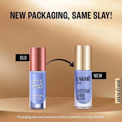 Lakme 9To5 Primer + Gloss Nail Color Russian Mauve 6ml - Nail Polish