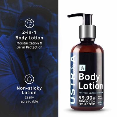 Ustraa Body Lotion - Neem & Hemp 200 ml - Lotions & Creams