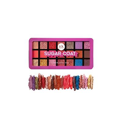 Nicka K 21 Color Eyehadow Palette - Sugar Coat 21.5 gm - Face Palettes