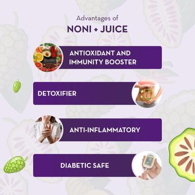 Baidyanath Noni + Juice Enriched With Ashwagandha and Garcinia 500 ml - Speciality Medicines