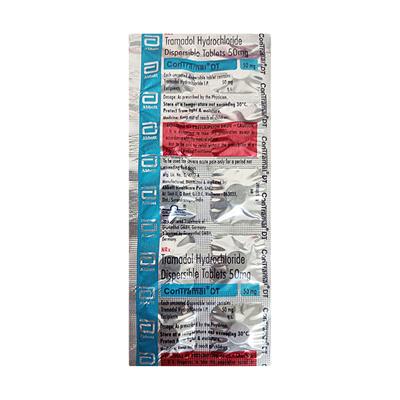 Contramal DT 50mg Tablet 10'S - Pain relief-Ana