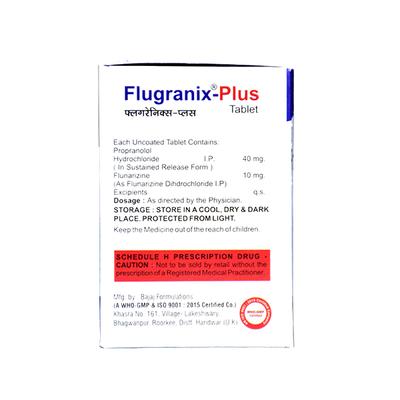 FLUGRANIX PLUS Tablet 10's - Migraine