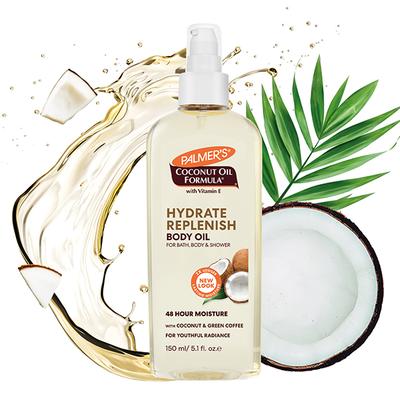 Palmer's Coconut Oil formula with Vitamin E Coconut Hydrate Body Oil, 150ml - Face Oils