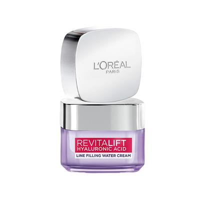 Loreal Paris Revitalift Hyaluronic Acid Micro - epidermic Hyaluron Line Filling Water Cream 50 ml - Face Moisturizers