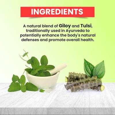 Baidyanath Giloy Tulsi Juice 1 litre - Ayurvedic Juices