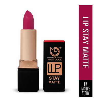 Matt Look Stay Matte Lipstick, Mauve-Story 3.5 gm - Lipsticks