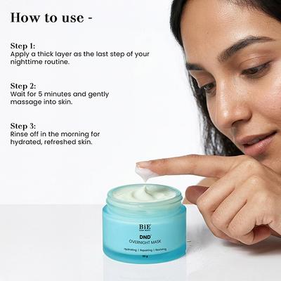 Bie- Beauty By Bie DND Overnight Mask 50 gm - Masks & Peels