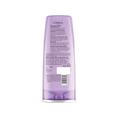 Loreal Paris Hyaluron Moisture 72H Moisture Sealing Conditioner for Dry and Dehydrated Hair 386 ml - Conditioners