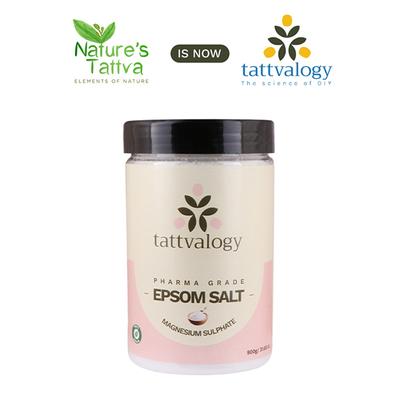 Tattvalogy Epsom Salt Or Magnesium Sulphate for Bath 900 gm - Bath Salts