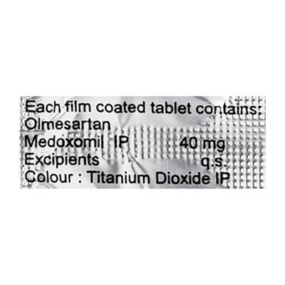 Olmy 40mg Tablet 10'S - Hypertension-Ang