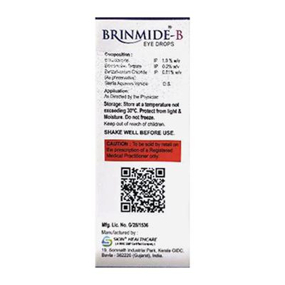 BRINMIDE B Eye Drops 5ml - Glaucoma-Ant