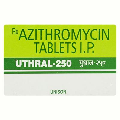 Uthral 250mg Tablet 6'S - Bacterial Infections-Mac