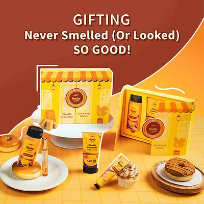 Plum Bodylovin' Vanilla Caramello Bath & Body Gift Set 1's - Bath Kits & Sets