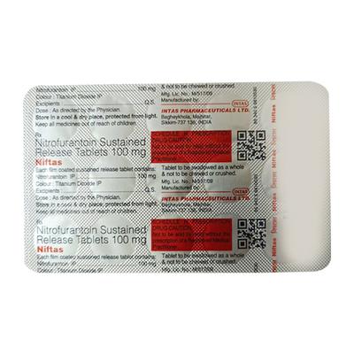 NIFTAS Tablet 14's (se) - Bacterial Infections-OAB