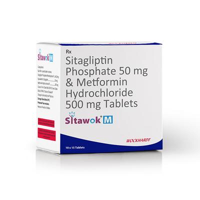 SITAWOK M 500 Tablet 15's - Diabetes-Ant