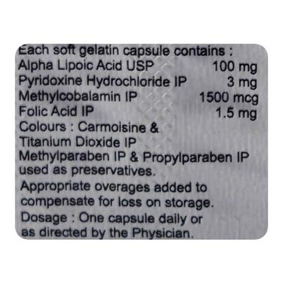 Saannerve Capsule 10'S - Supplements-Vam