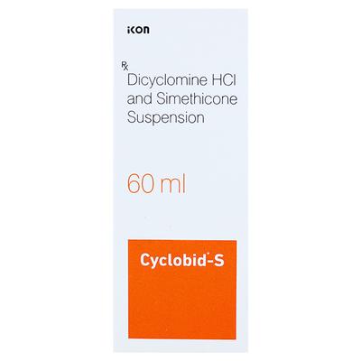 CYCLOBID S Suspension 60ml - Ulcer/Reflux/Flatulence-Aaa