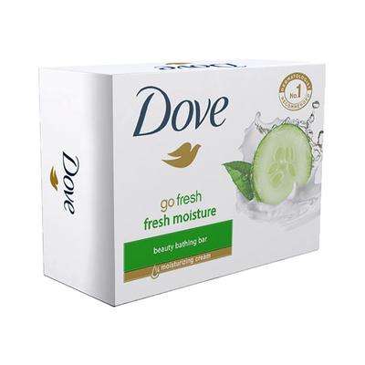 Dove Fresh Moisture Cream Beauty Bathing Bar Cucumber & Green Tea Scent Soap 75 gm - Soaps