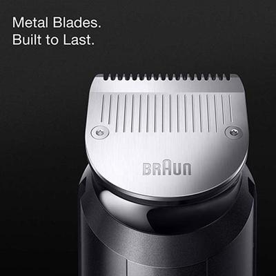 Braun MGK7450 11-in-1 Style Kit for Men from Gillette, All-in-One Tool 9 Attachments, Waterproof 595 gm - Grooming Kits