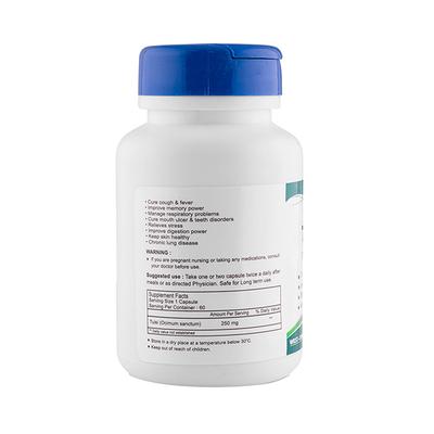 Healthvit TUL-C Tulsi powder 250 mg - Capsules 60's - Vitamin C