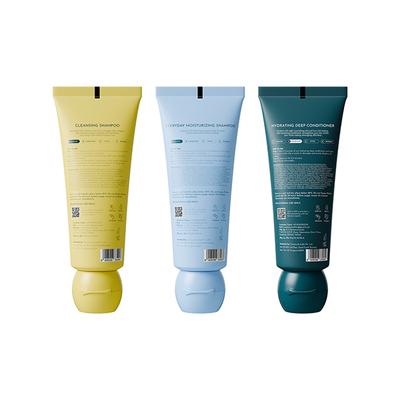 Fix My Curls Wash Day 3 Step Bundle Cleansing Shampoo, Everyday Moisturizing Shampoo and Hydrating Deep Conditioner 50ml Each 3's - Dry Shampoos & Conditioners