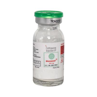 Monocef 500mg Injection 1's - Bacterial Infections-Cep