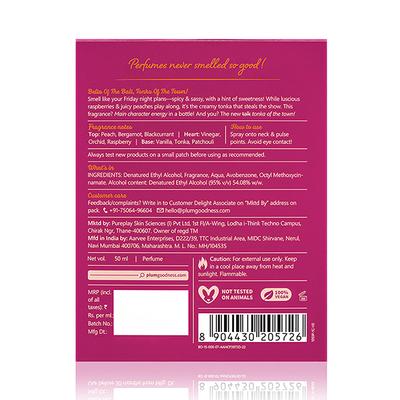 Plum Body Lovin Tonka Bella Eau De Parfum- Fruity Floral Perfume 50 ml - Women Perfumes (Edt/Edp)