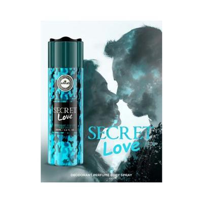 Arras Secret Love Deodorant Body Spray, Long Lasting Fragances 200ml - Perfumes (Edt/Edp)