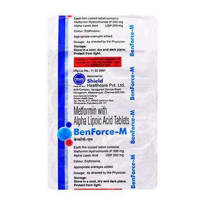 Benforce M Tablet 10'S - Diabetes-Ant