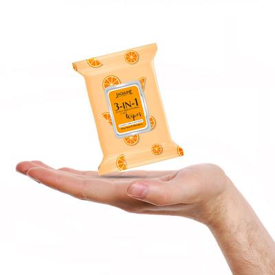 Jaquline USA 3in1 Daily Skin Brightening Wipes (Pack of 30) 1's - Facial Wipes & Tissues