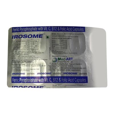 IROSOME Capsule 10's - Supplements-Vam