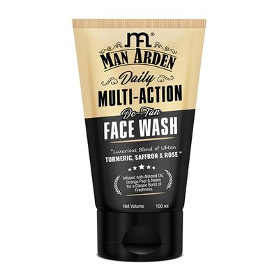 Man Arden Daily Multi-Action D Tan Face Wash 100 ml - Face Washes