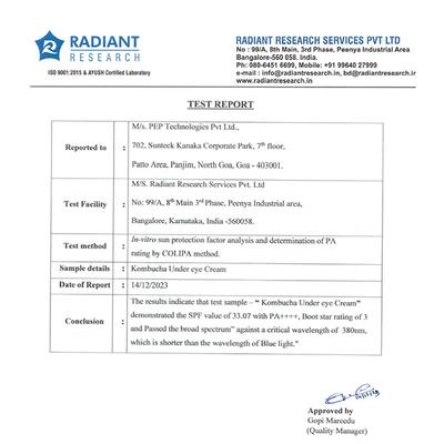 Mcaffeine Brightening and Colour Corrector Tinted Under Eye Cream - Orange, Conceals Dark Circles 15 ml - Under Eye Creams & Serums