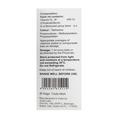 OH D3 Drops 15ml - Supplements-Vit