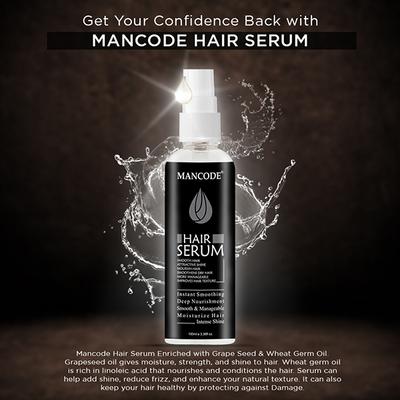 Mancode Hair Serum 100 ml - Hair Serums